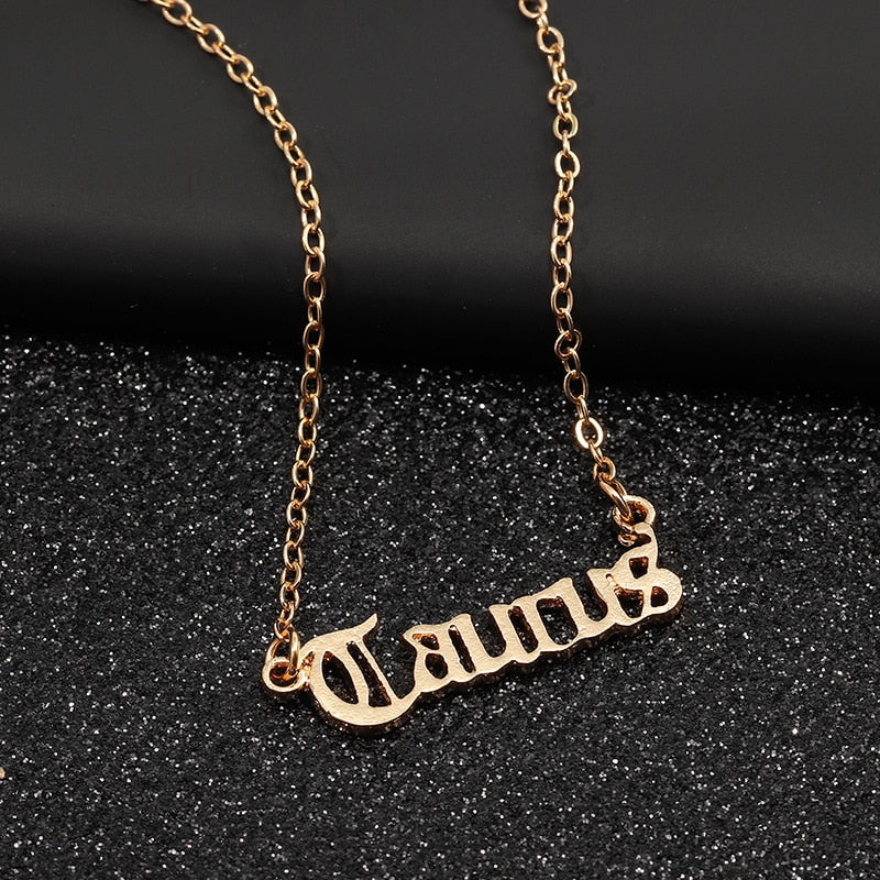 Twelve Zodiac Necklace