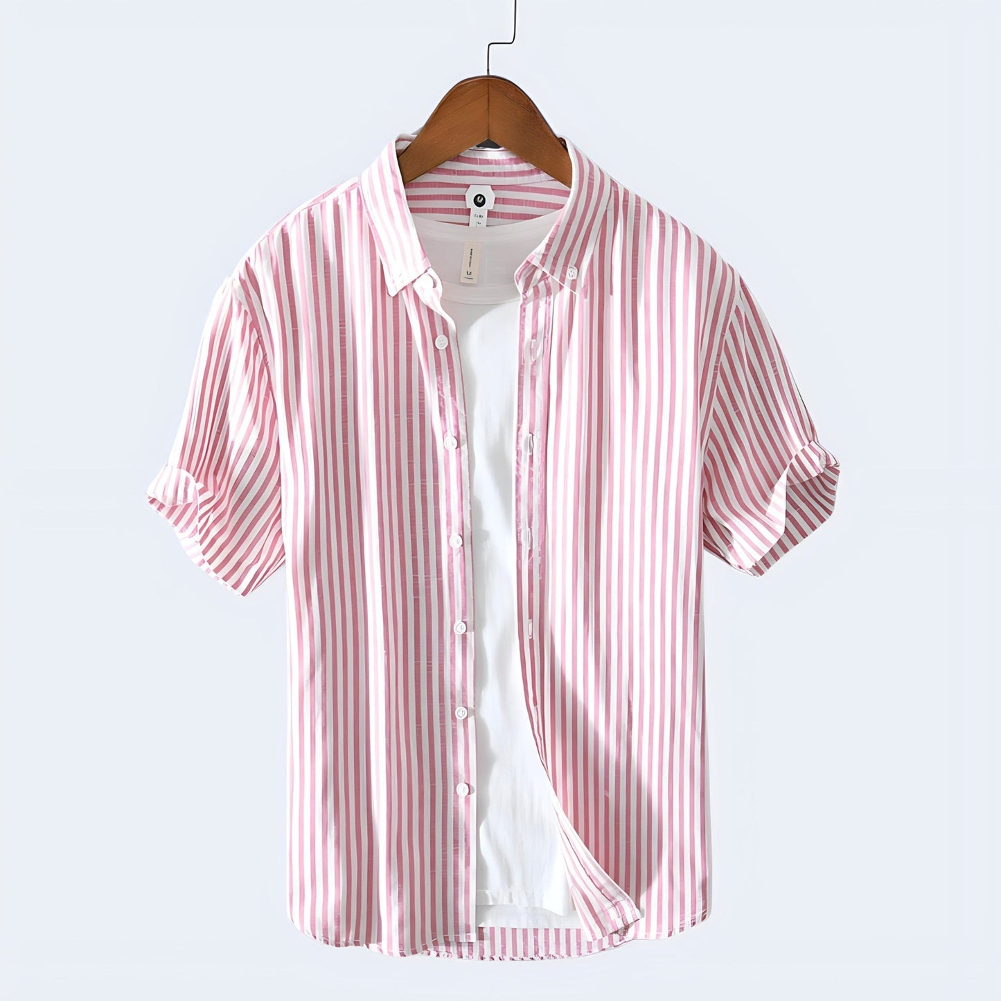 Charles - Striped Short Sleeve Shirt