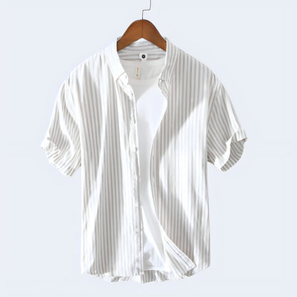 Charles - Striped Short Sleeve Shirt