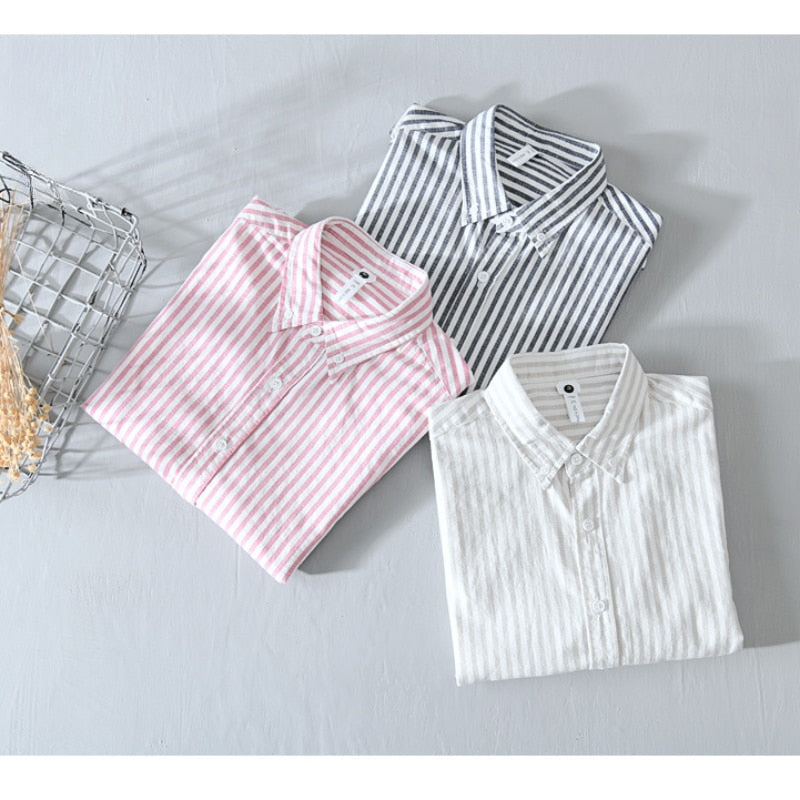 Charles - Striped Short Sleeve Shirt