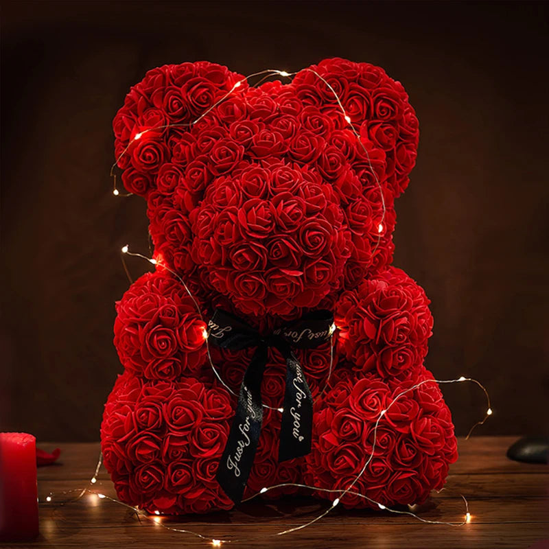 2024 Valentine’s Rose Teddy Bear