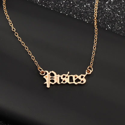 Twelve Zodiac Necklace