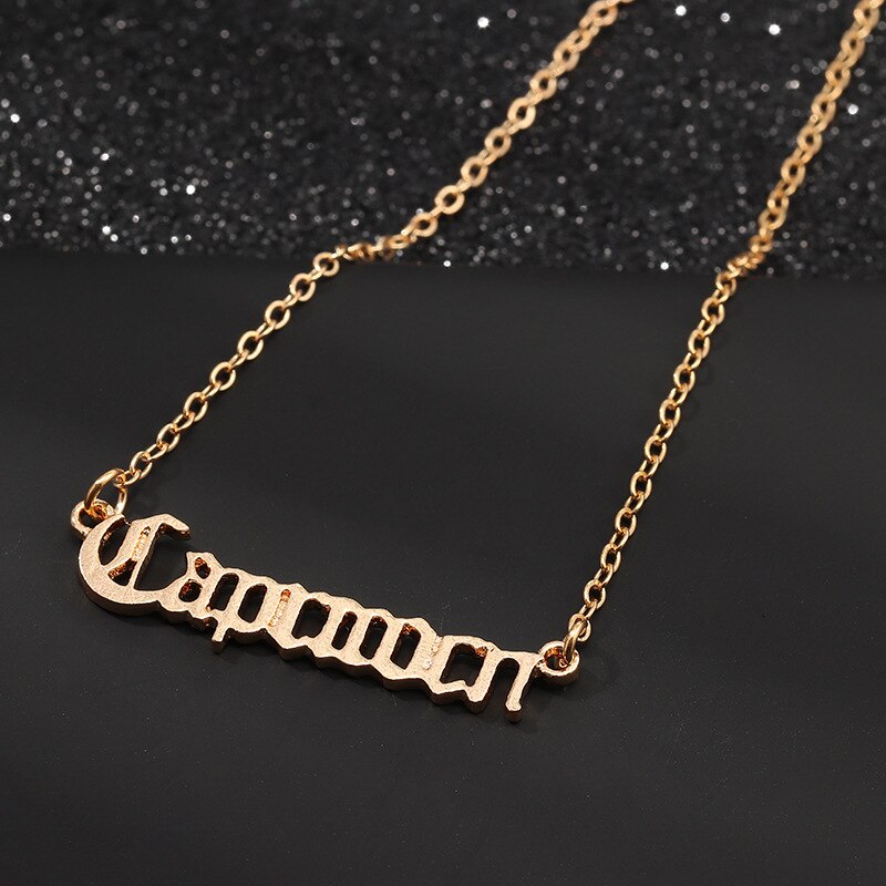 Twelve Zodiac Necklace