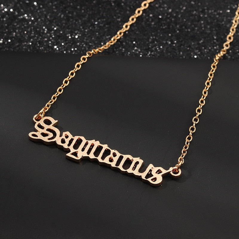 Twelve Zodiac Necklace