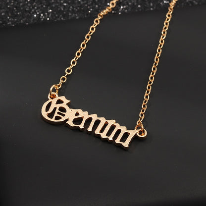 Twelve Zodiac Necklace