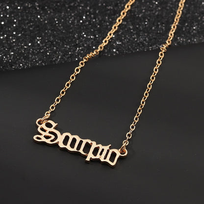 Twelve Zodiac Necklace