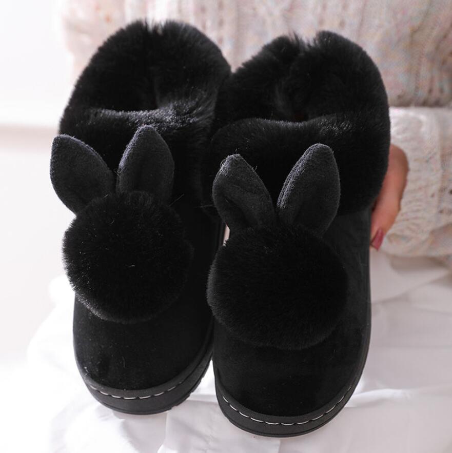 Fluffy Bunny Slippers